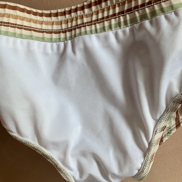 Orcas Lucille Strap Bandeau Bikini Set - Summer Stripes size 5-6 - Picture 11 of 12